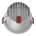 Foco Downlight LED empotrar Redondo Ø85mm 10W 24g con sensor IP54